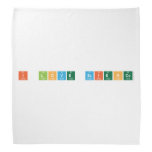I love science  Bandana