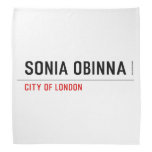 SONIA OBINNA  Bandana