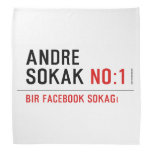 ANDRE SOKAK  Bandana