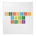 Periodic
 Table
 ipunk  Bandana