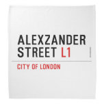 alexzander Street  Bandana