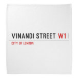VINANDI STREET  Bandana