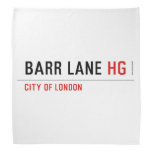 Barr Lane  Bandana