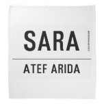 sara  Bandana