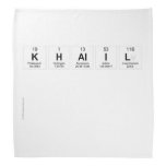 khalil
 
   Bandana
