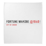 FORTUNE MAKOBE  Bandana