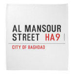 Al Mansour  Street   Bandana