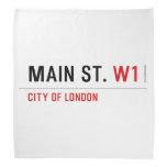 Main St.  Bandana