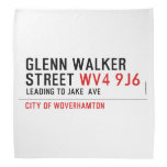 glenn walker street  Bandana