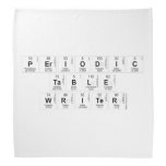 Periodic
 Table
 Writer  Bandana