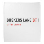 BUSKERS LANE  Bandana