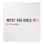 WEST END GIRLS  Bandana