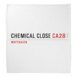 Chemical Close  Bandana