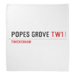 Popes Grove  Bandana
