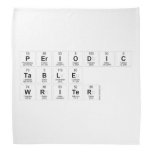 Periodic
 Table
 Writer  Bandana