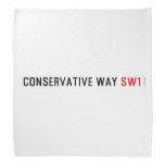 Conservative Way  Bandana