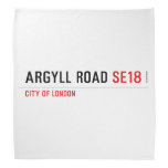Argyll Road  Bandana