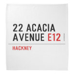 22 ACACIA AVENUE  Bandana