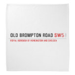 Old Brompton Road  Bandana