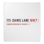115 Daws LANE  Bandana