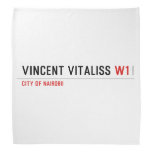 vincent vitaliss  Bandana