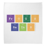 frogs
 rains  Bandana