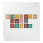 Periodic
 Table
 Writer  Bandana