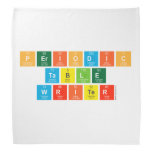 Periodic
 Table
 Writer  Bandana