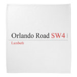 Orlando Road  Bandana