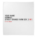 Your Name ishmael Street orange farm dzk 3  Bandana