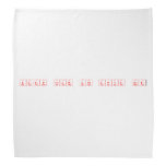 keep calm and love me  Bandana