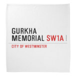 gurkha memorial  Bandana