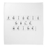 Periodic
 Table
 Writer  Bandana