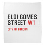 ELOI GOMES Street  Bandana