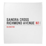 Sandra Cross Richmond Avenue  Bandana