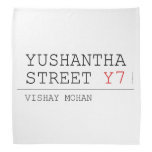 Yushantha  Street  Bandana