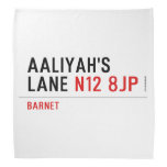 Aaliyah's  Lane  Bandana