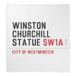 WINSTON CHURCHILL STATUE  Bandana