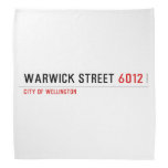 Warwick Street  Bandana