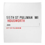 55th st pullman  mi   Bandana
