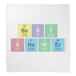 Baby 
 shower  Bandana