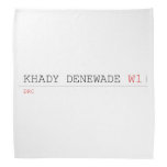 Khady denewade  Bandana