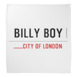 Billy boy  Bandana