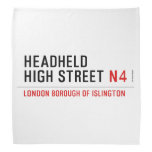 Headheld High Street  Bandana