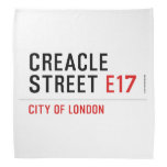 Creacle Street  Bandana
