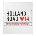 Holland Road  Bandana