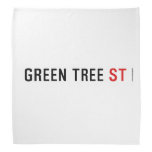 Green Tree  Bandana