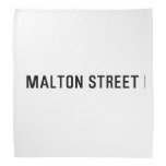 Malton Street  Bandana
