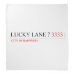 Lucky Lane 7  Bandana