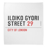 Ildiko Gyori Street  Bandana